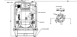 Чертеж дизельной электростанции  GS CURSOR400 – 
фото 2 из 3