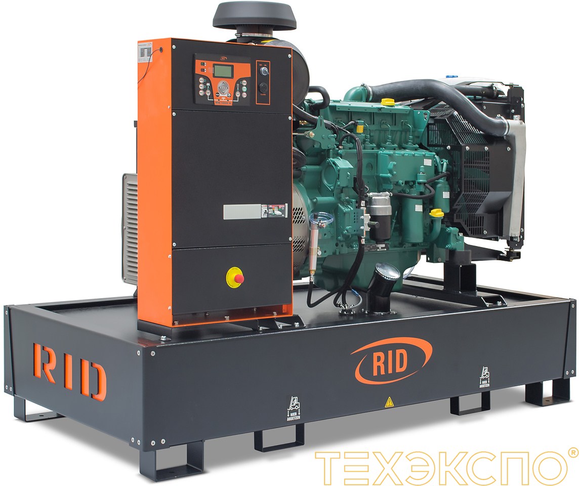 RID 100 V-Series Volvo - ДЭС 80 кВт  | Дизельная электростанция в Техэкспо