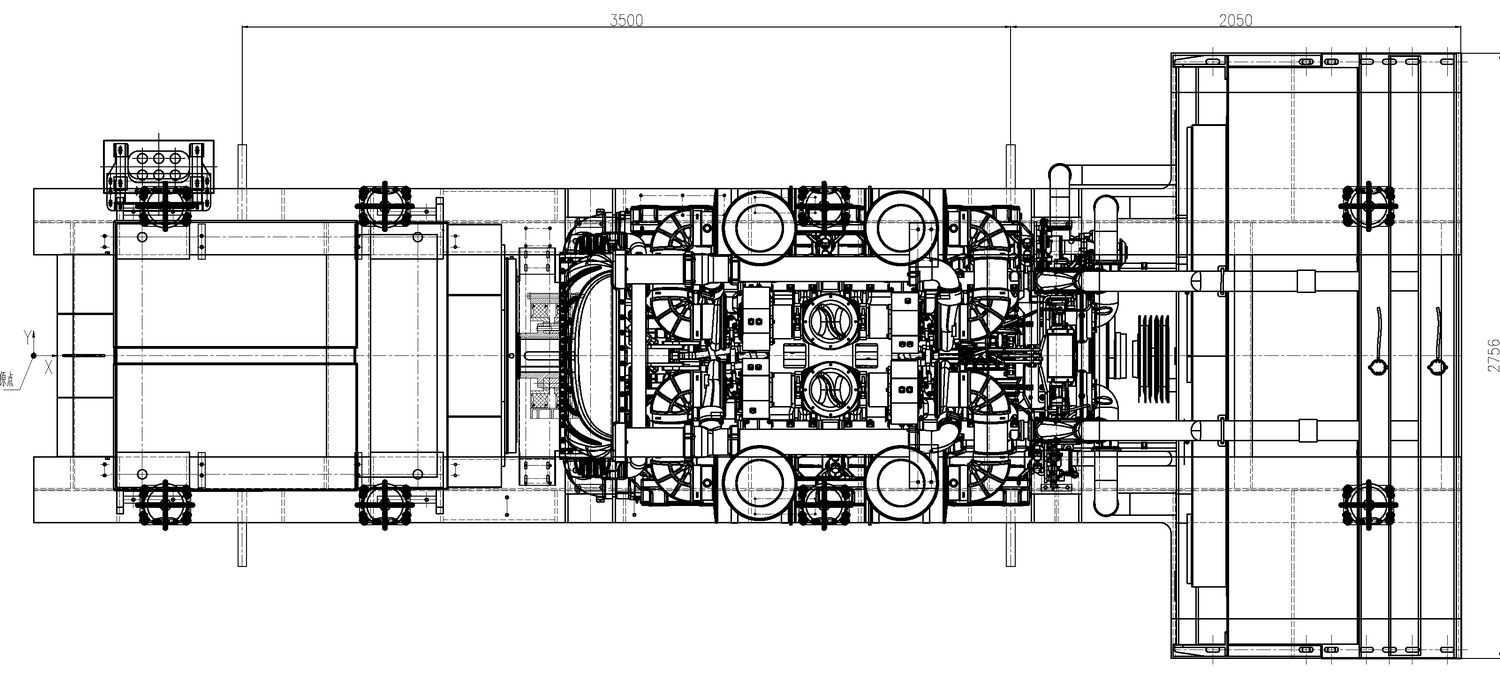Weichai WPG1900B7 - ДЭС 1400 кВт  за 20&nbsp;919&nbsp;580 рублей | Дизельная электростанция в Техэкспо