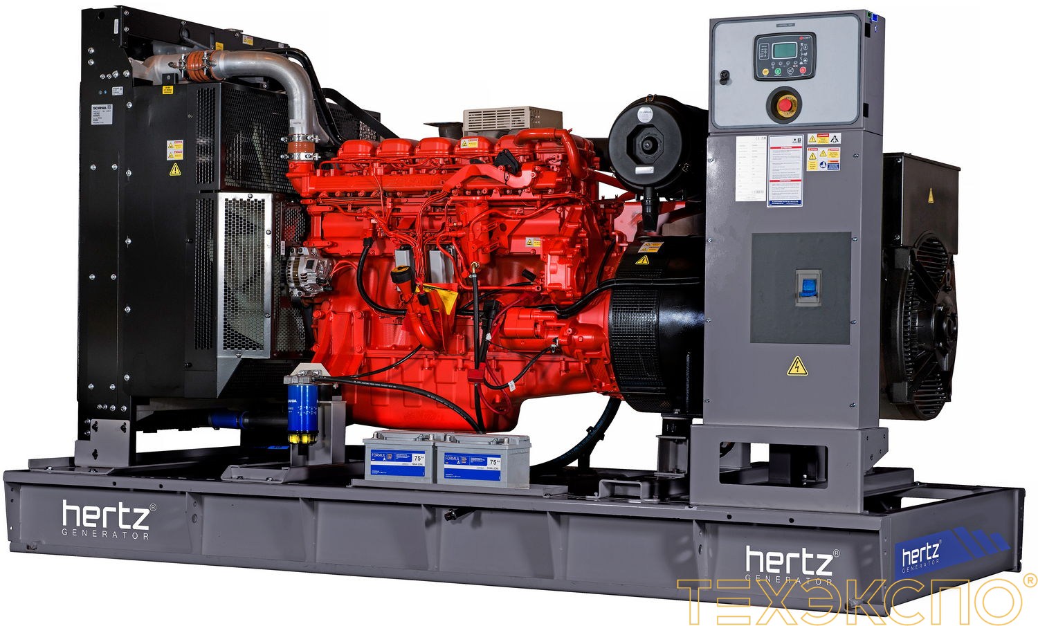 HERTZ HG721SC - ДЭС 524 кВт в Санкт-Петербурге | Дизельная электростанция в Техэкспо