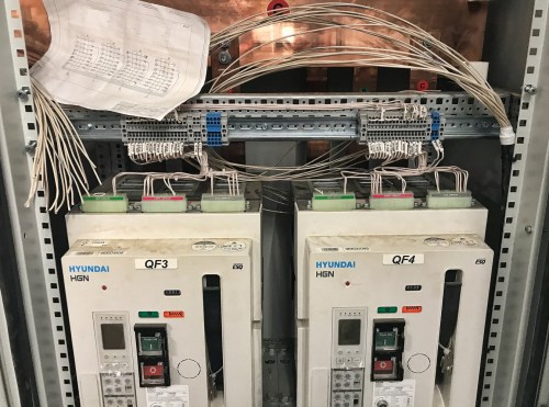 Автономный генерирующий центр (АГЦ) из трех ДГУ общей мощностью 3600 кВт для складского комплекса Wildberries – фото 75 из 93