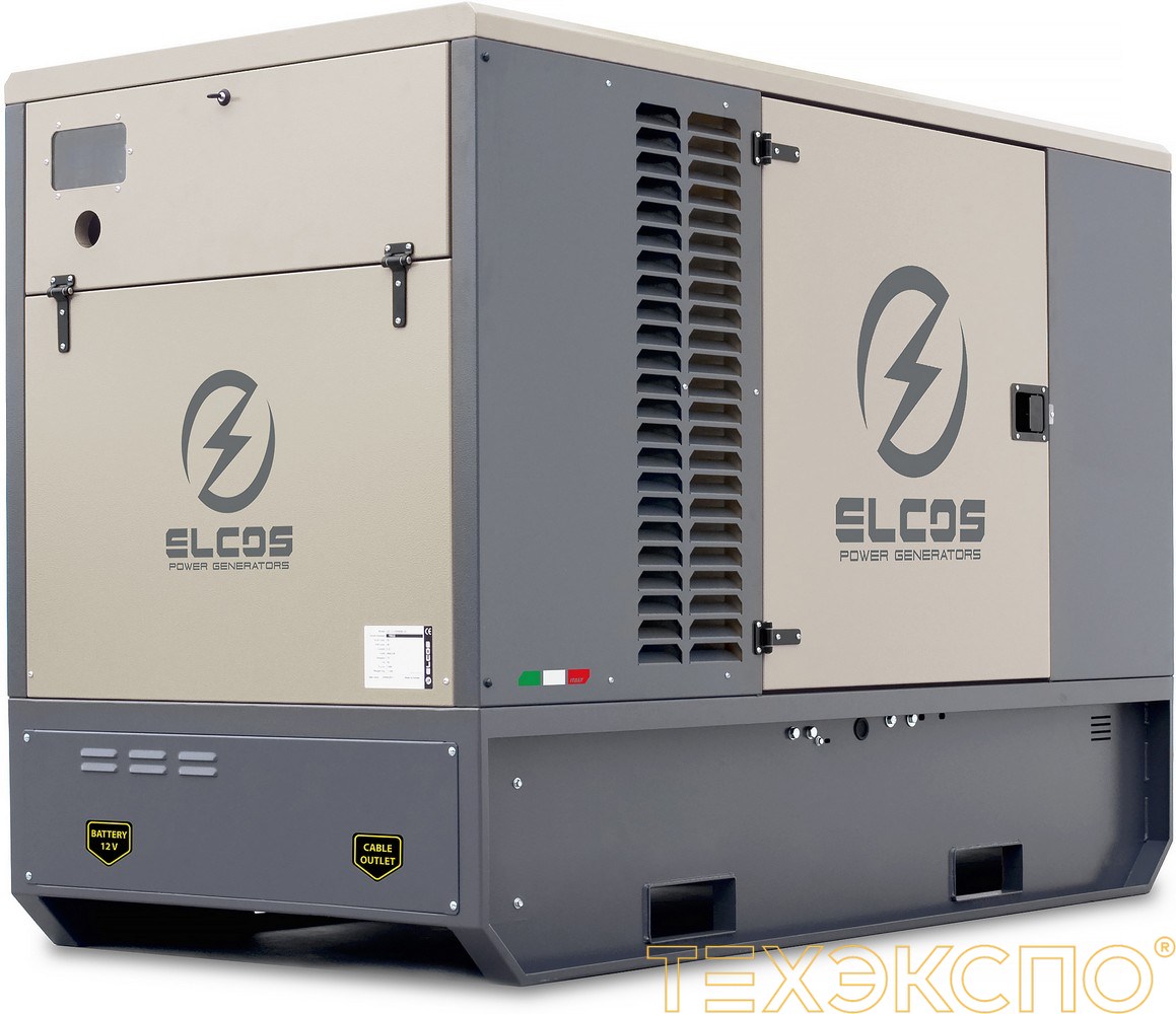 Elcos GE.PK3A.088\080.BF/SS - ДЭС 64 кВт  за 4&nbsp;674&nbsp;109 рублей | Дизельная электростанция в Техэкспо
