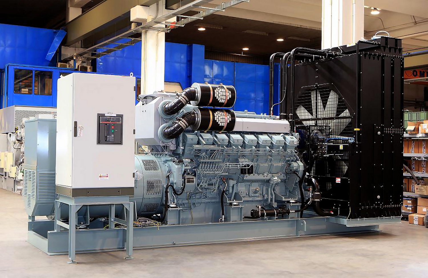 Техэкспо ТЭ.1600С-Т400-2РН Mitsubishi - ДЭС 1600 кВт  за 114&nbsp;906&nbsp;500 рублей | Дизельная электростанция в Техэкспо