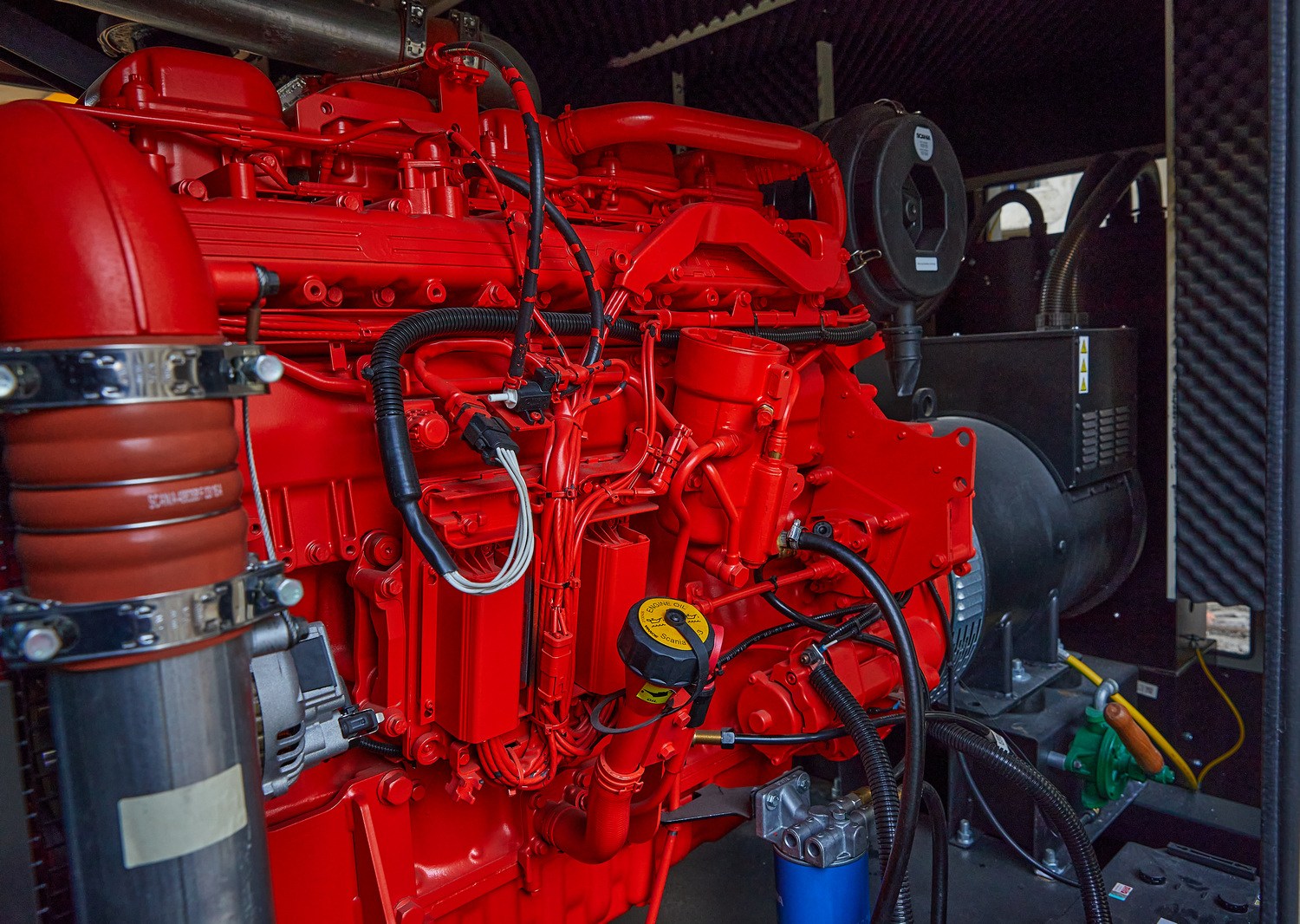 Fogo FDG 300 S (Scania-LeroySomer) на раме - ДЭС 240 кВт  | Дизельная электростанция в Техэкспо