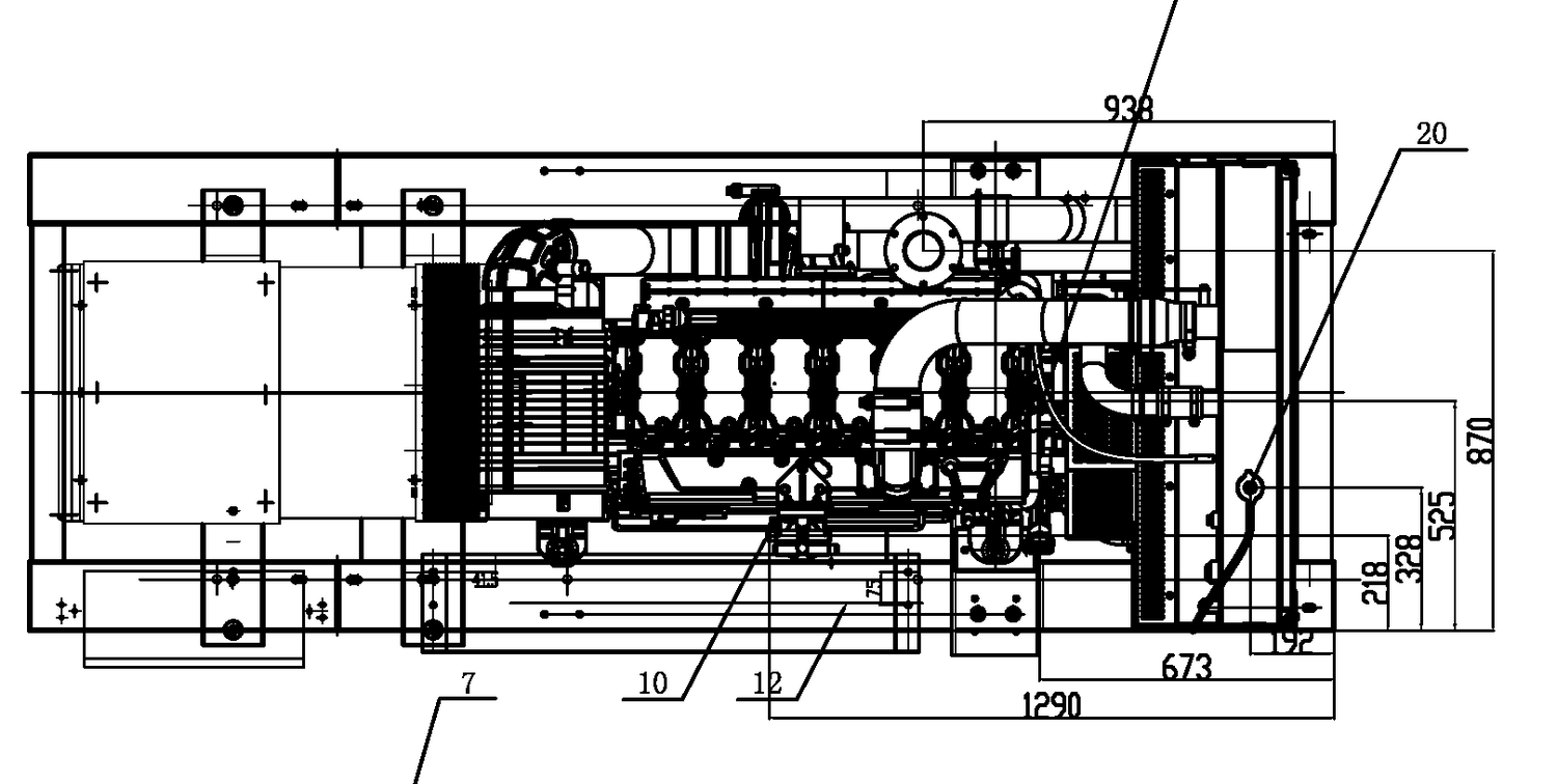 Weichai WPG350 B8 - ДЭС 250 кВт  за 2&nbsp;429&nbsp;237 рублей | Дизельная электростанция в Техэкспо
