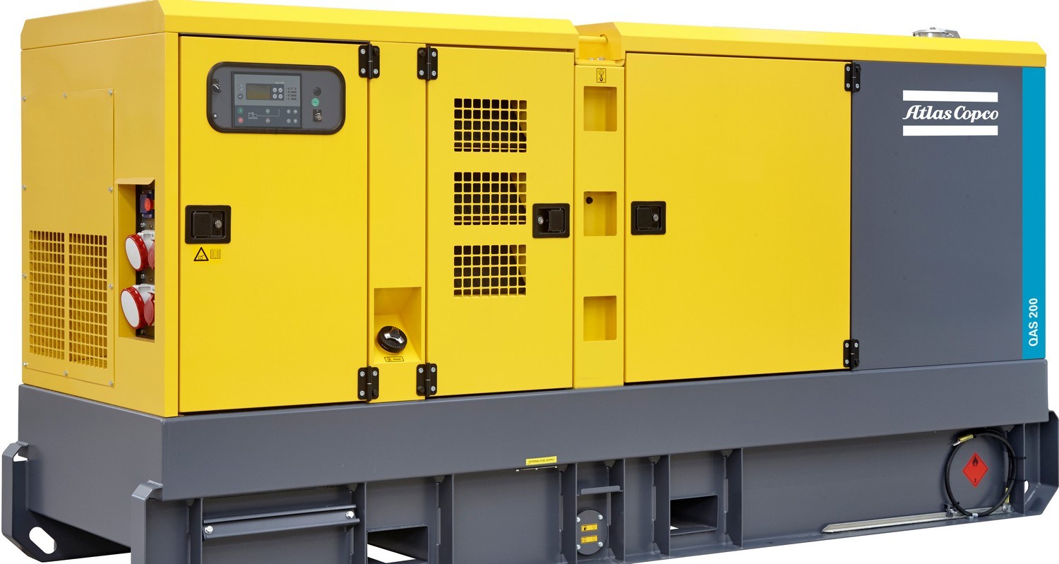 Atlas Copco QES 250 - ДЭС 222 кВт  | Дизельная электростанция в Техэкспо