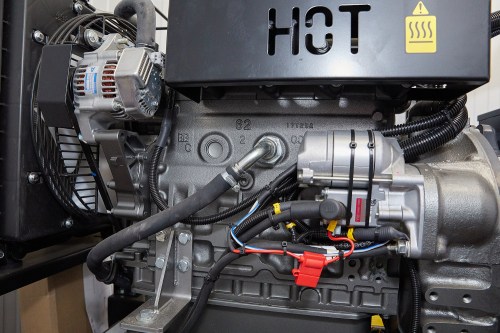 Дизель-генератор 13,6 кВт с японским двигателем Yanmar для питания насоса в условиях низких температур на производстве в Якутии – фото 9 из 18