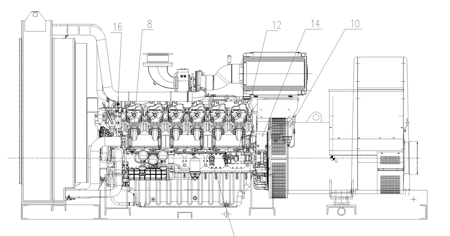 Weichai WPG1000 B7 - ДЭС 720 кВт  за 24&nbsp;159&nbsp;356 рублей | Дизельная электростанция в Техэкспо