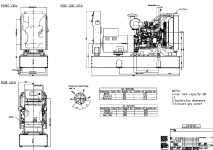 Чертеж дизельной электростанции  GE NEF80 – 
фото 3 из 3