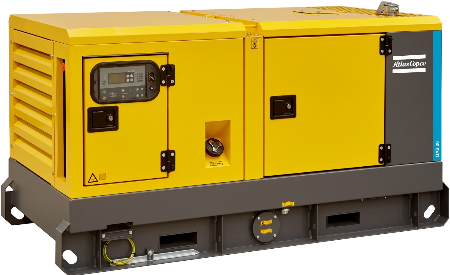 Atlas Copco QAS 30 FLX - ДЭС 24 кВт  | Дизельная электростанция в Техэкспо