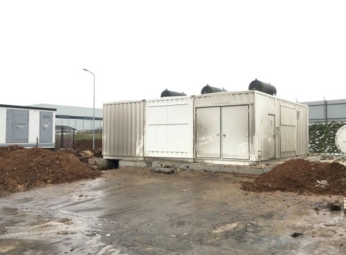 Автономный генерирующий центр (АГЦ) из трех ДГУ общей мощностью 3600 кВт для складского комплекса Wildberries – фото 61 из 93