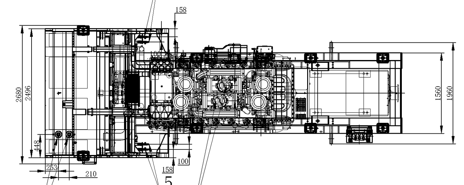 Weichai WPG2500 B7 - ДЭС 1800 кВт  за 29&nbsp;152&nbsp;638 рублей | Дизельная электростанция в Техэкспо