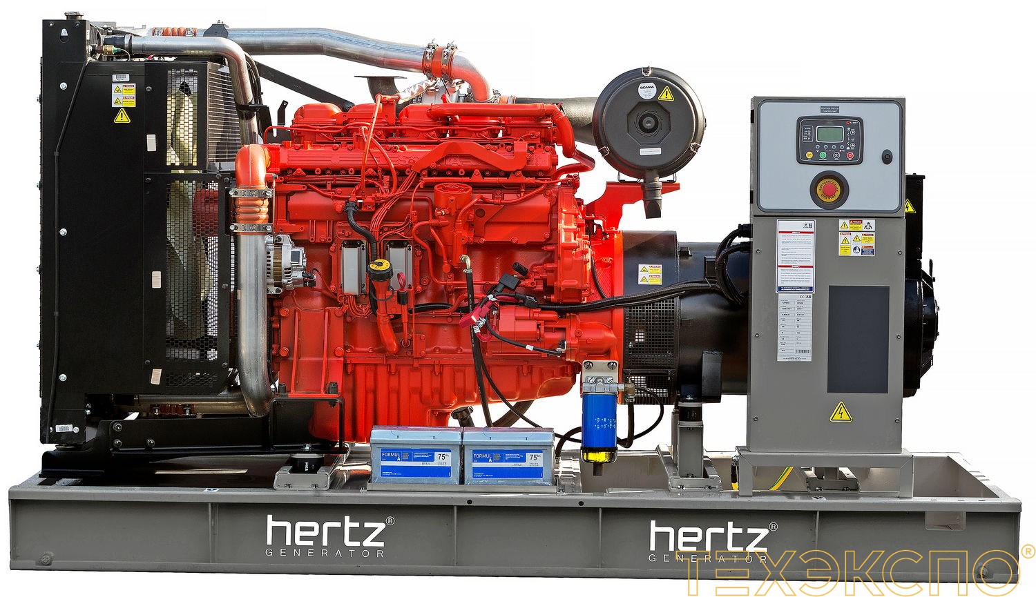 HERTZ HG440SC - ДЭС 327 кВт в Санкт-Петербурге | Дизельная электростанция в Техэкспо
