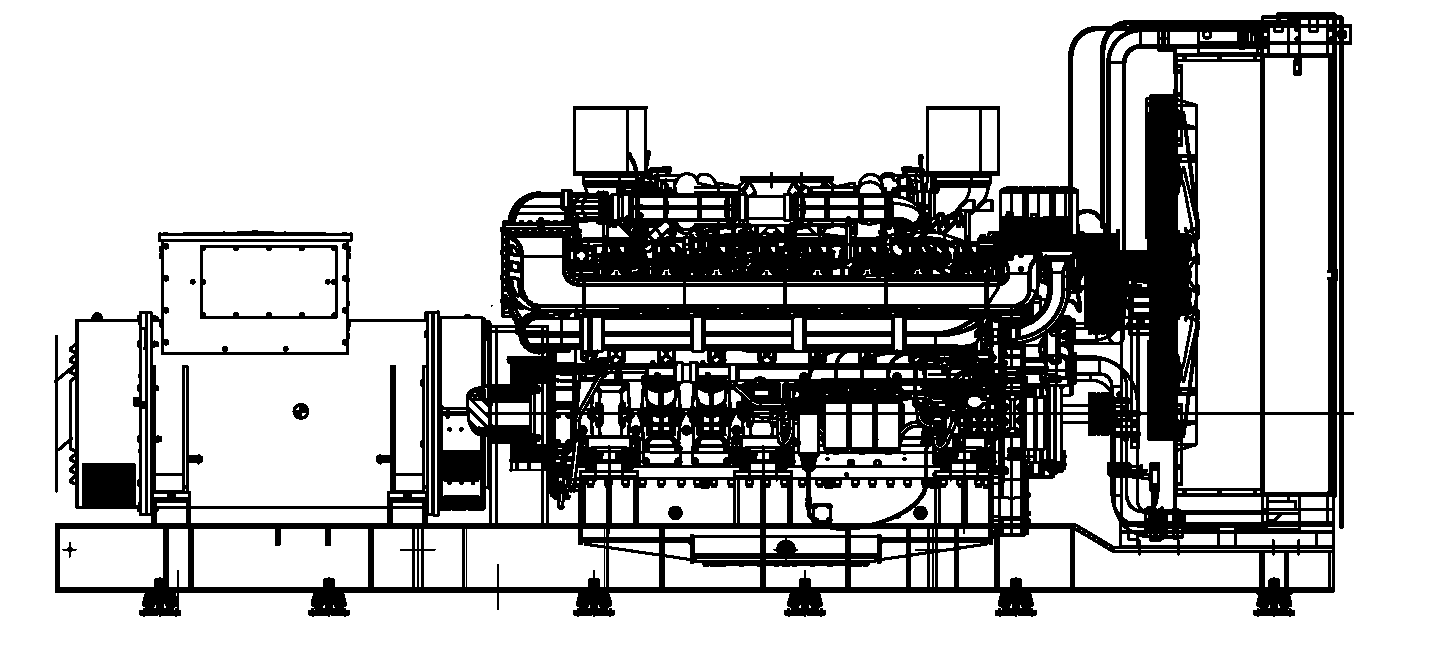 Weichai WPG3300B7 - ДЭС 2400 кВт  за 49&nbsp;569&nbsp;238 рублей | Дизельная электростанция в Техэкспо