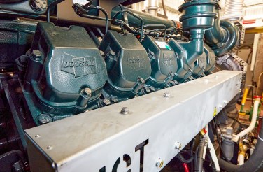 ДЭС 400 кВт Doosan в кожухе для металлургического завода