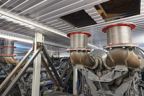 Автономный генерирующий центр (АГЦ) из трех ДГУ общей мощностью 3600 кВт для складского комплекса Wildberries – фото 38 из 93