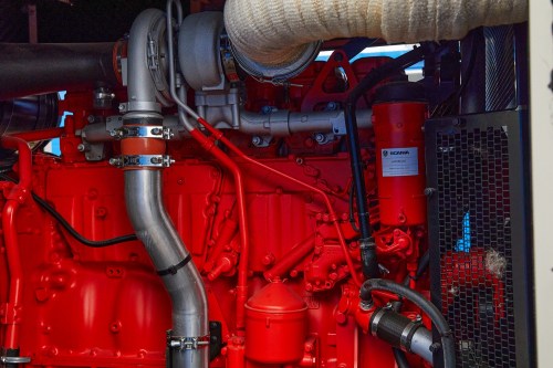 ДГУ 360 кВт  с двигателем Scania для логистического комплекса «Осиновая роща» в Парголово – фото 19 из 31