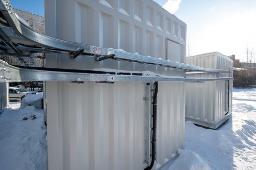 4 контейнера по 12 метров на полозьях для энергоснабжения буровой установки в Сибири – фото 17 из 53