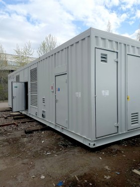 Два контейнера 13м на шасси длиной 14 м для ДЭС 4 МВт на АЭС «Руппур» – фото 12 из 15