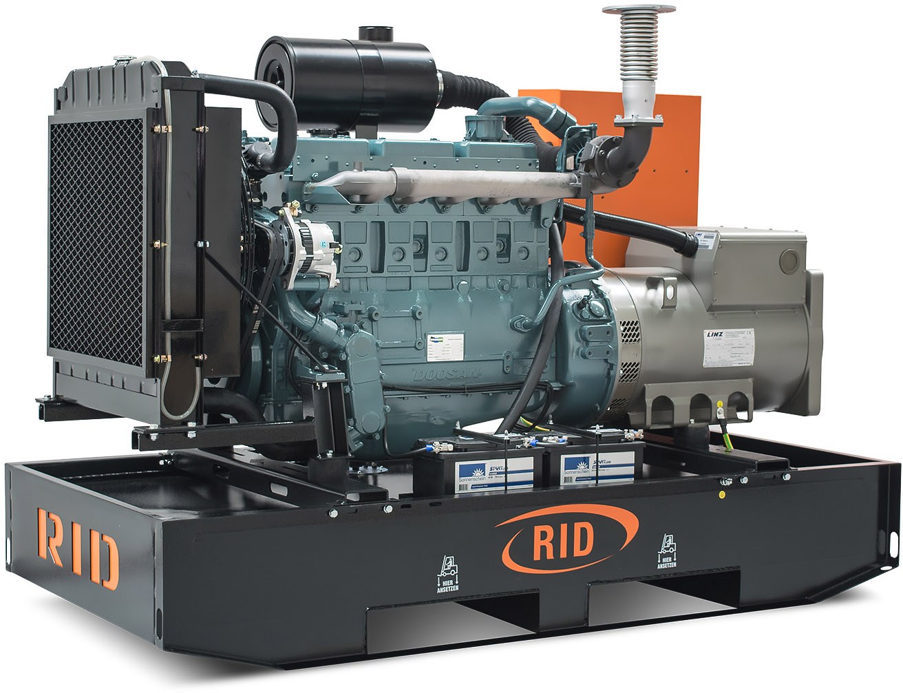 RID 130 B Doosan - ДЭС 100 кВт  | Дизельная электростанция в Техэкспо