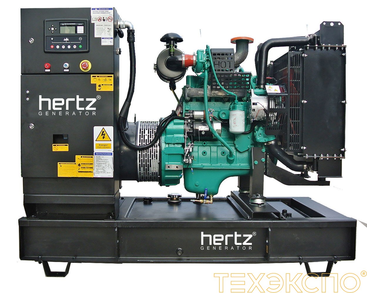 HERTZ HG125 CL - ДЭС 90 кВт в Санкт-Петербурге за 1 831 939 рублей | Дизельная электростанция в Техэкспо