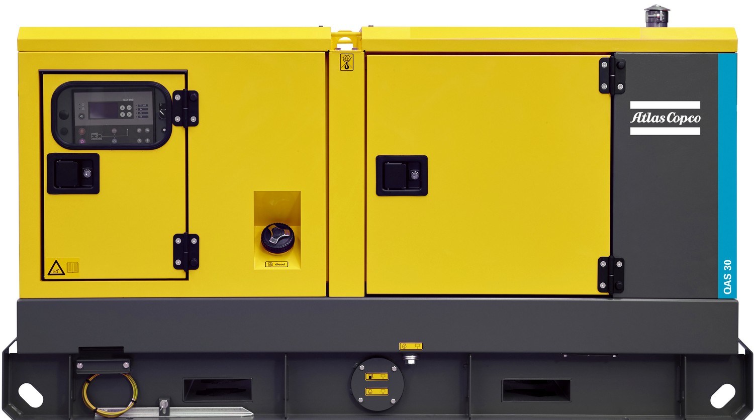 Atlas Copco QAS 30 - ДЭС 24 кВт  | Дизельная электростанция в Техэкспо