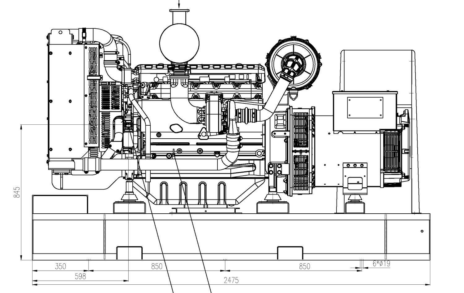 Weichai WPG138 B9 - ДЭС 100 кВт  за 1&nbsp;644&nbsp;078 рублей | Дизельная электростанция в Техэкспо