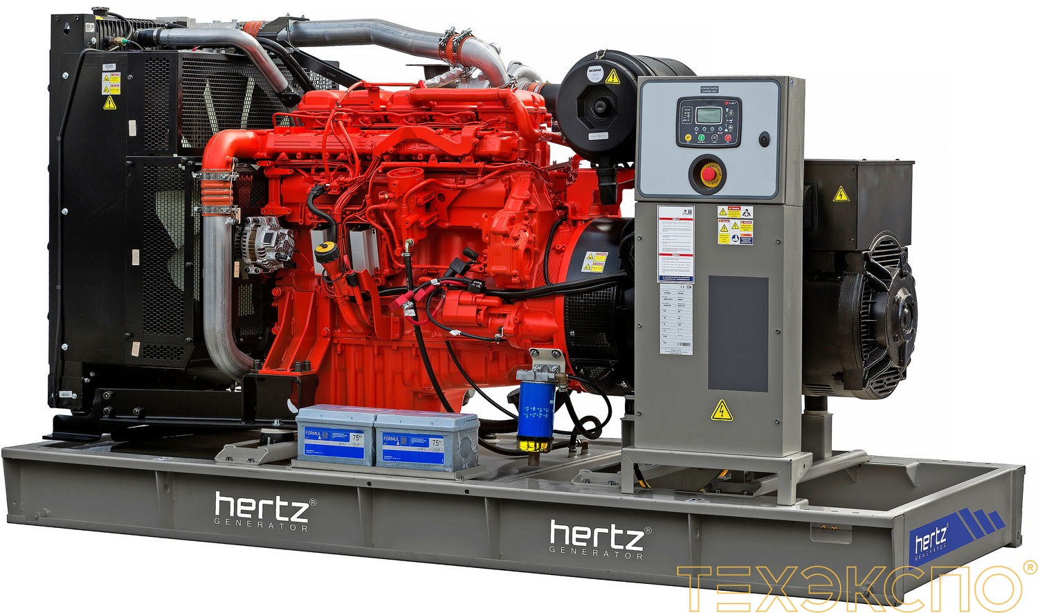 HERTZ HG440SC - ДЭС 327 кВт в Санкт-Петербурге | Дизельная электростанция в Техэкспо