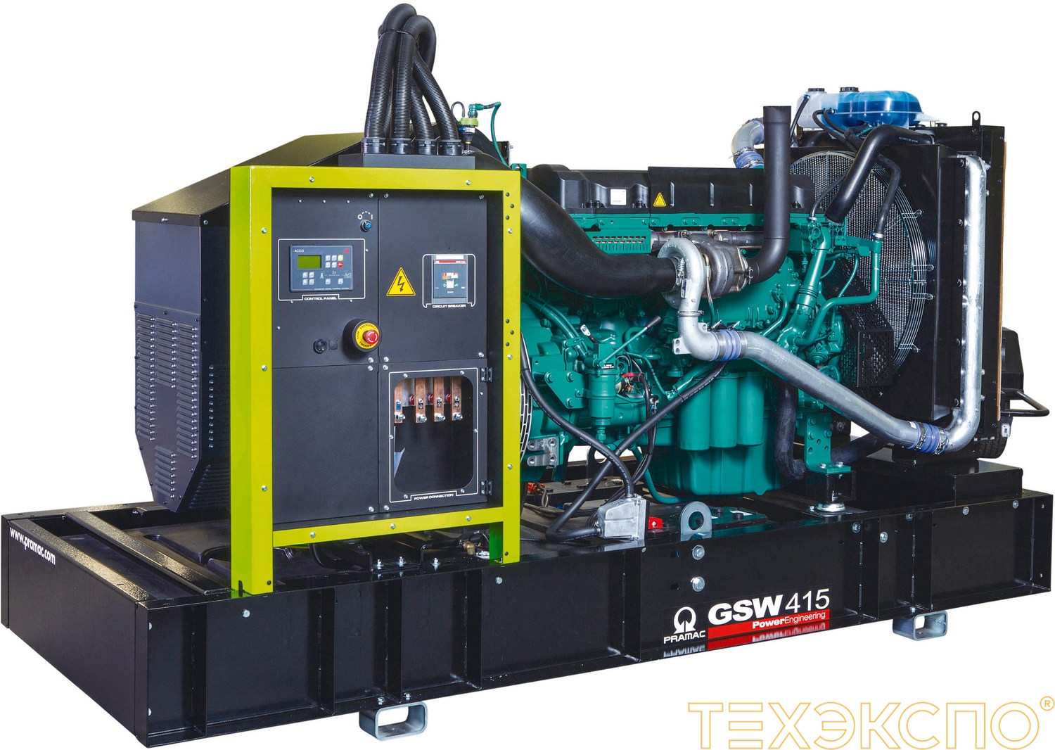 Pramac GSW560V (в кожухе) - ДЭС 397 кВт  | Дизельная электростанция в Техэкспо
