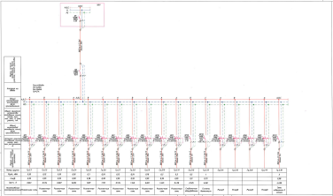 Дизельная электростанция 24 кВт в кожухе с АВР для коттеджа в Репино – чертеж из проектной документации 4 из 11