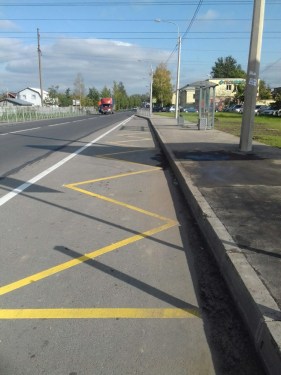 Ремонт проезжей части и организация остановок городского пассажирского транспорта в Пушкинском районе Санкт-Петербурга – фото 25 из 30