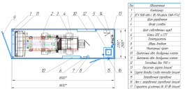 Чертеж дизельной электростанции  ТЭ.1600С-Т400-2РН Mitsubishi – 
фото 2 из 3