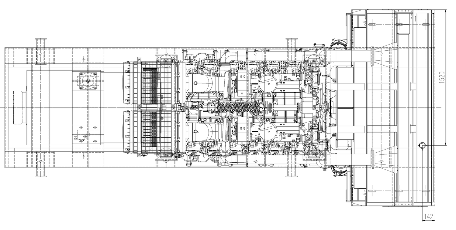 Weichai WPG1700B7 - ДЭС 1200 кВт  за 38&nbsp;052&nbsp;839 рублей | Дизельная электростанция в Техэкспо