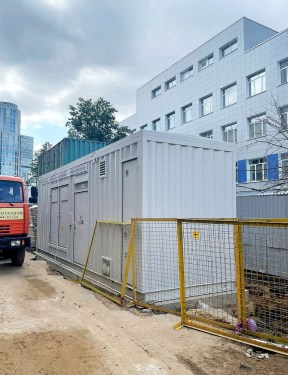 ДЭС 1200 кВт Mitsubishi с резервуаром 4500 л для Боткинской больницы в Москве – фото 32 из 32