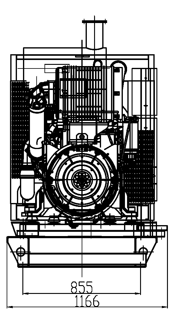 Weichai WPG220 B8 - ДЭС 160 кВт  за 2&nbsp;074&nbsp;787 рублей | Дизельная электростанция в Техэкспо