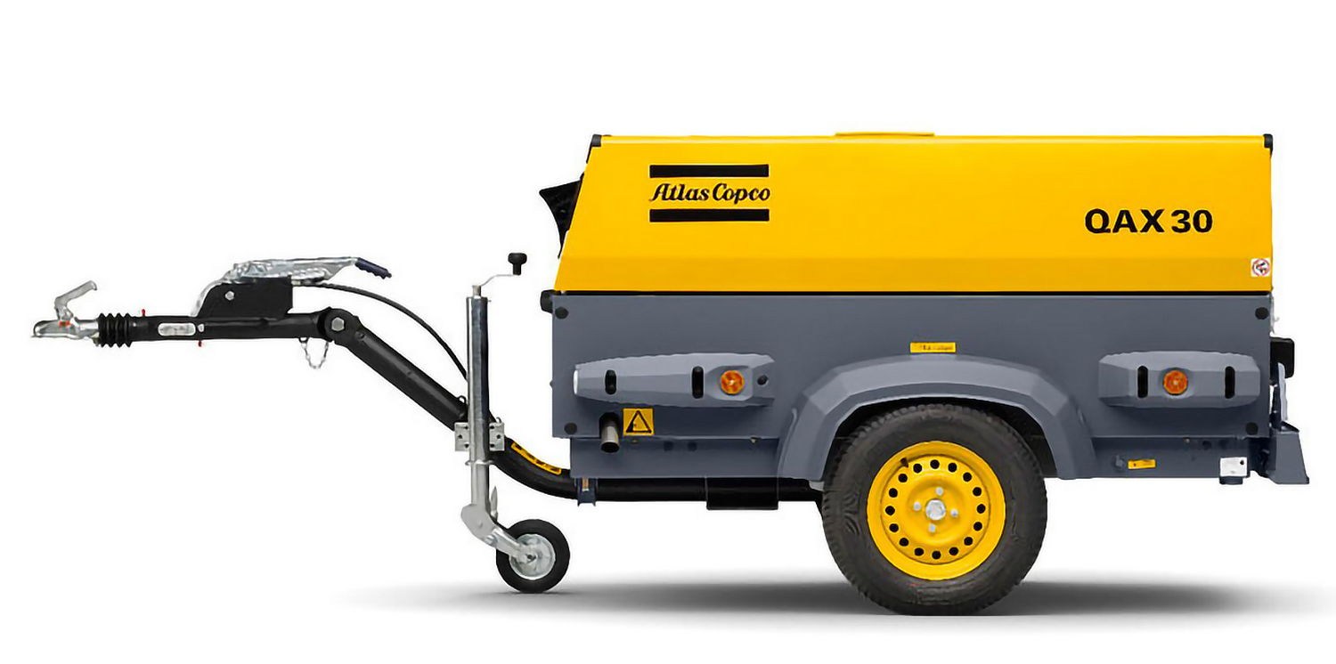 Atlas Copco QAX 30 - ДЭС 24 кВт  | Дизельная электростанция в Техэкспо