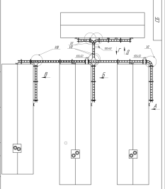 Энергокомплекс Cummins 3 МВт для буровой установки АО «Росгеология» с трансформаторами 6,3/0,4 кВ – чертеж из проектной документации 2 из 9