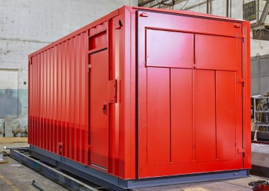 Контейнер для ДГУ Cummins 640 кВт для погрузочного крана в Мурманске – фото 2 из 10