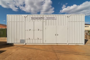 Электростанции в контейнерах для аварийного энергоснабжения для водохранилища