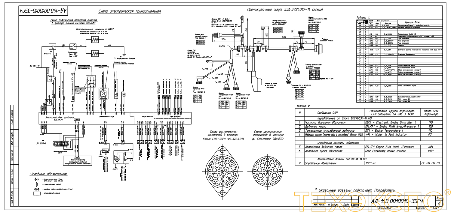 Дизель ТЭ.180С-Т400-2РН ЯМЗ - ДЭС 180 кВт  за 1&nbsp;921&nbsp;535 рублей | Дизельная электростанция в Техэкспо