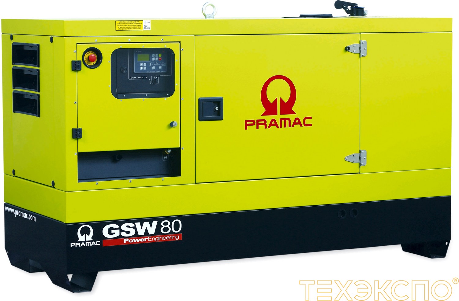 Pramac GSW80P (в кожухе) - ДЭС 62 кВт  | Дизельная электростанция в Техэкспо