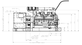 Чертеж дизельной электростанции  C2250 D5 – 
фото 3 из 28