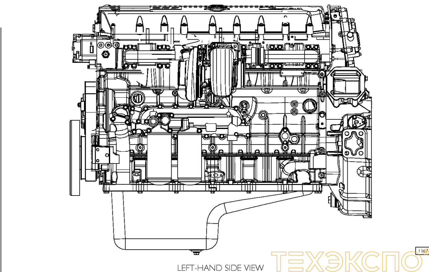FPT (Iveco) C13 TE6W - 414 кВт купить в Санкт-Петербурге | Двигатель в Техэкспо