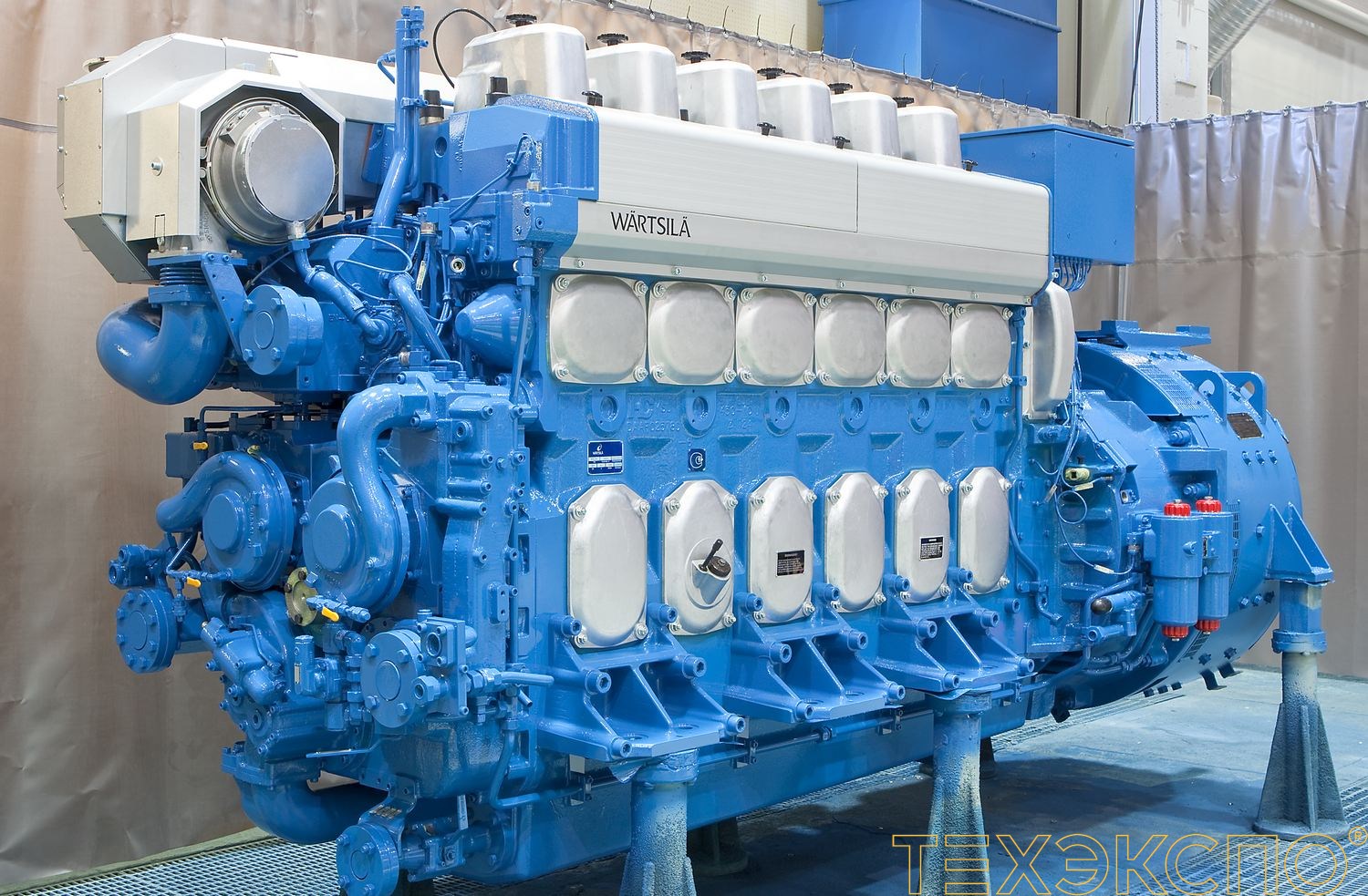 Wartsila 8L20DF Genset - ДЭС 1280 кВт в Санкт-Петербурге | Дизельная  электростанция в Техэкспо