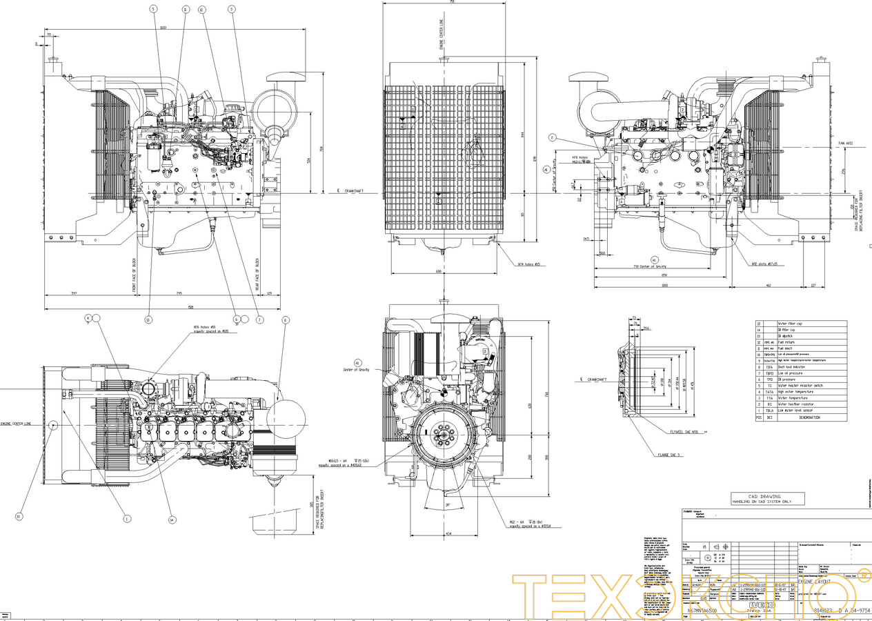 FPT (Iveco) N67 TE8W - 216 кВт купить в Санкт-Петербурге | Двигатель в Техэкспо