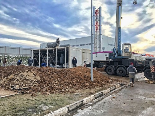 Автономный генерирующий центр (АГЦ) из трех ДГУ общей мощностью 3600 кВт для складского комплекса Wildberries – фото 60 из 93