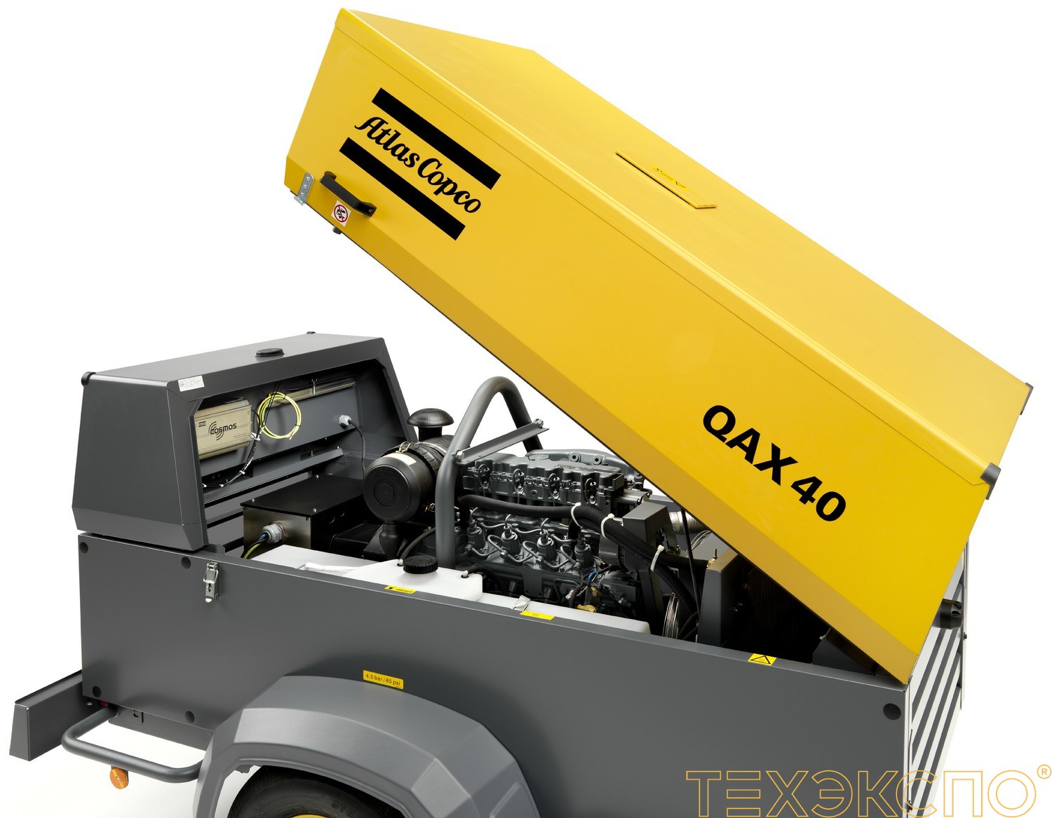 Atlas Copco QAX 40 - ДЭС 32 кВт в Санкт-Петербурге | Дизельная  электростанция в Техэкспо