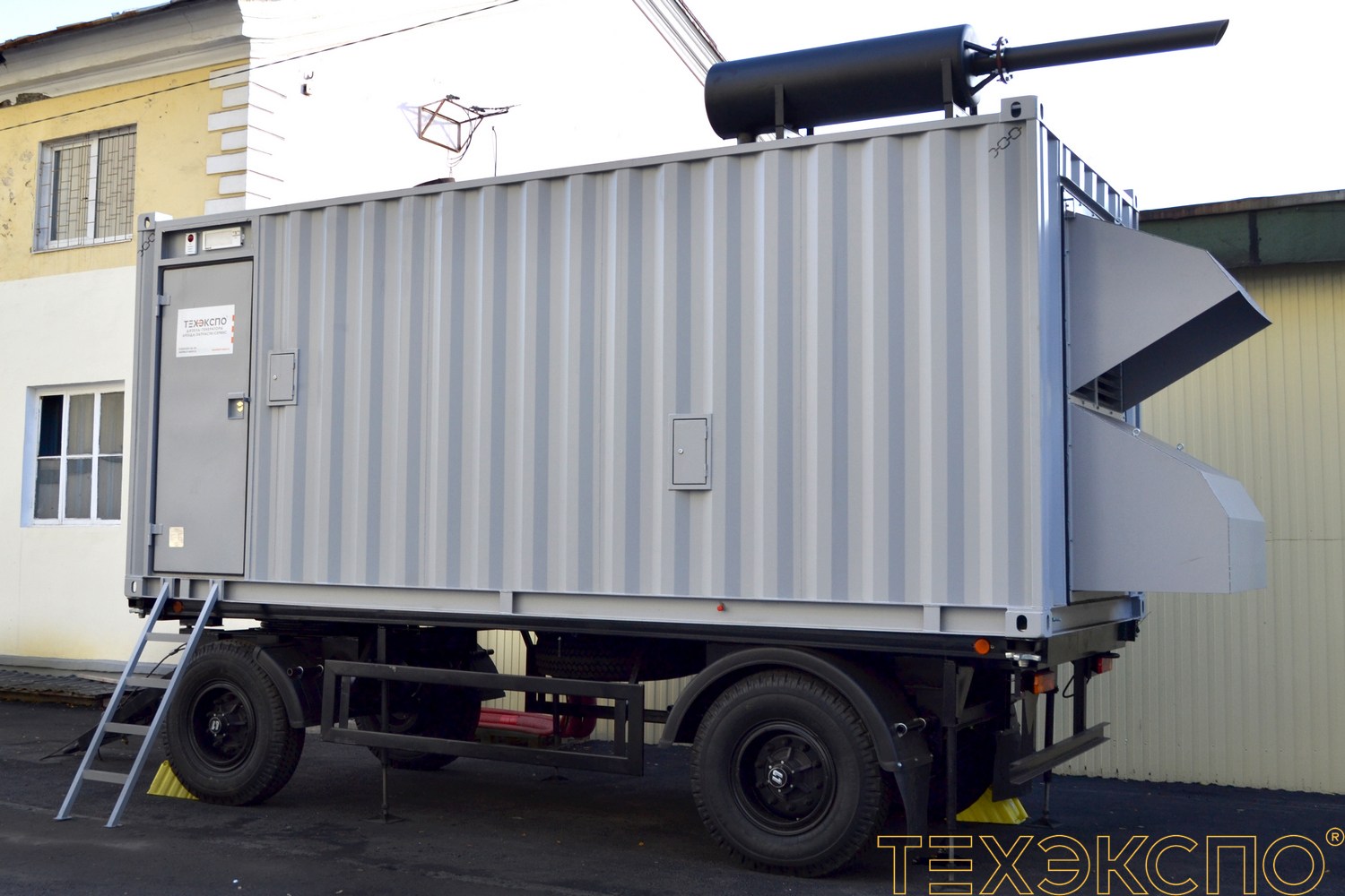 Передвижные дизель-генераторные установки (на шасси)