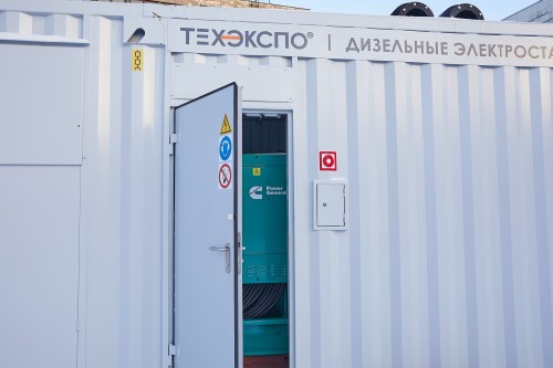 Контейнер типа «Север» 10 м  с камерами шумоглушения и конструкцией для снижения шума глушителей ДГУ для НПО Петровакс Фарм – фото 27 из 27