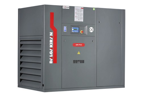 Компрессор винтовой DVK D 75-7 ID мощностью 55 кВт